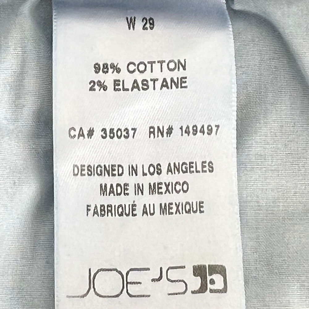 Joe's Jeans The Slim Straight Ankle Jeans Silver Lake Wash Blue Women's Size 29 - Picture 5 of 10